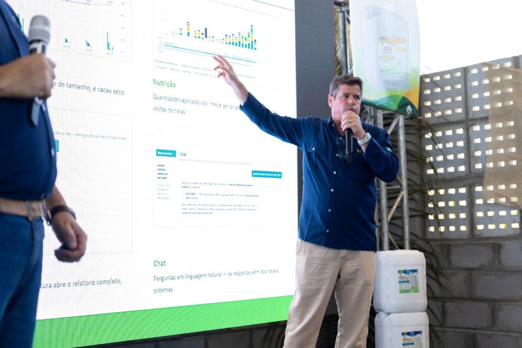 COO Tal Bar Dor of Peirot Speaking at Farm Day Barra AgroShow 2026
